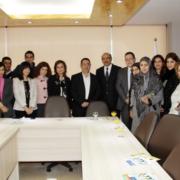Minister HAjj-Hassan with LIBNOR Team at the Launch of the new Training Center and Website